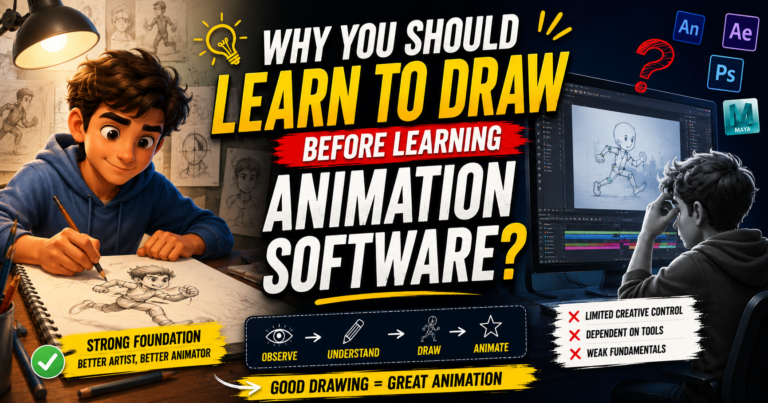 Why You Should Learn to Draw Before Learning Animation Software